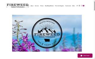 Fireweed Human Performance website