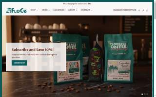 Florence Coffee Company website