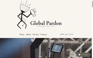 Global Pardon website