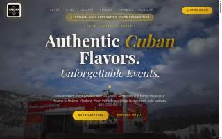 Habana 406 - Food truck website