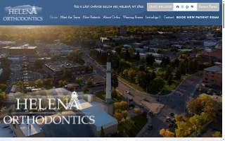 Helena Orthodontics website