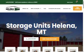 Helena Storage Units website