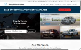 Marthaler Honda of Helena website