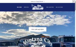 Montana City Towing website