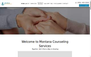 Montana Counseling Services website
