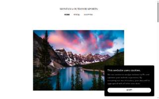 Montana Outdoor Sports website