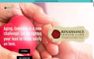 Renaissance Senior Care - Wildwood Helena website