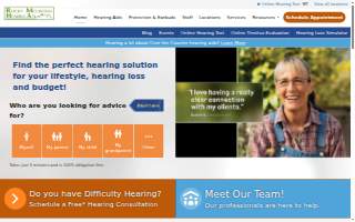 Rocky Mountain Hearing Aid website