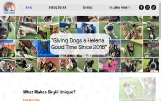 SkyHi Kennel website