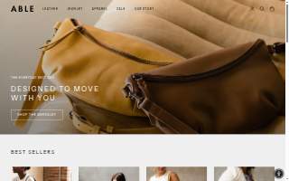 Able Body Shop INC. website