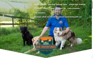 All Day Dog Adventures website