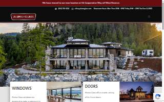 Aluma Glass website