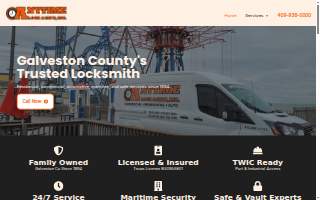Anytime Lock & Safe website