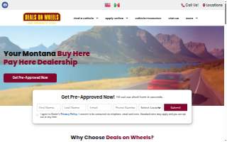 Deals On Wheels Kalispell website