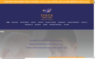 EPAGA Home Care of Kalispell website