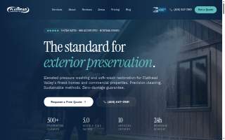 Flathead Pressure Washing & Soft Wash LLC website