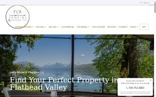 Flathead Valley Brokers website