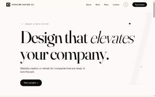 Highline Design Company LLC. website