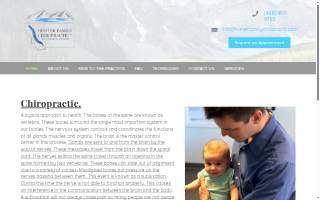 Hunter Family Chiropractic website
