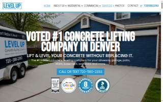 Level Up Repairs website