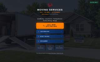 Montana Moving Solutions website