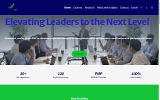 Next Level Property Management website