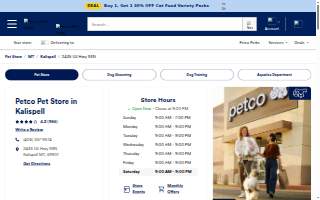 Petco website