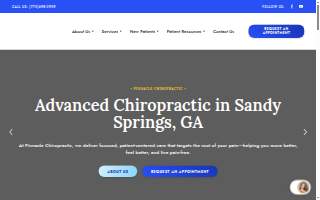 Pinnacle Chiropractic, P.L.L.C. website
