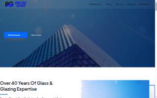 Precision Glass website