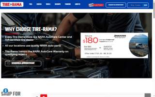 Tire-Rama of Kalispell website