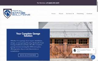 Total Garage Solutions website