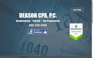 Deason CPA, P.C. website