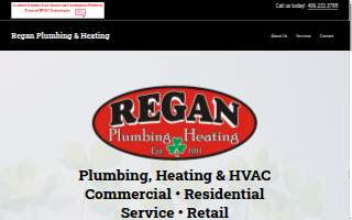Regan Plumbing & Heating Inc website