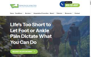 Alpine Foot & Ankle Clinic - Gregg Neibauer DPM website