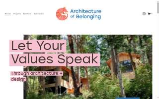Architecture of Belonging website