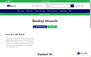 Boxdrop Missoula website