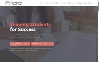 Flathead Valley Tutor & Prep website