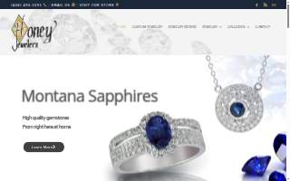 Honey Jewelers website