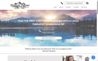 Missoula Therapy, PLLC website