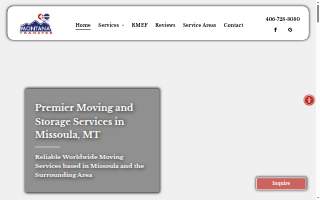 Montana Transfer and Storage website
