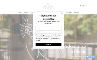 Adventures in Bloom of Apex website