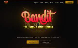 Bandit Towing and Transport website