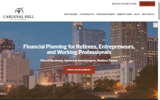 Cardinal Hill Wealth Management website