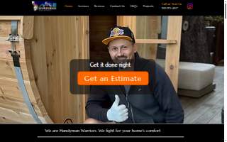 Handyman Warriors LLC website