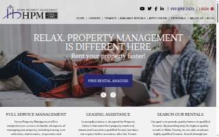 Henry Property Management, LLC of Apex website