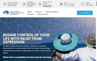 North Carolina Institute of Advanced NeuroHealth website