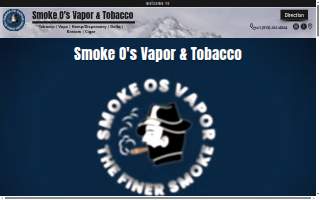 Smoke Os Vapor & Tobacco website