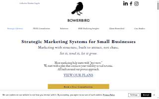 The Bowerbird Agency website