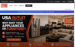 USA Appliance Outlet of Apex website