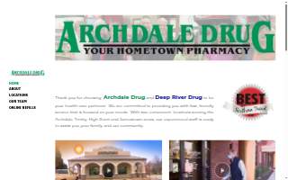 Archdale Drug website